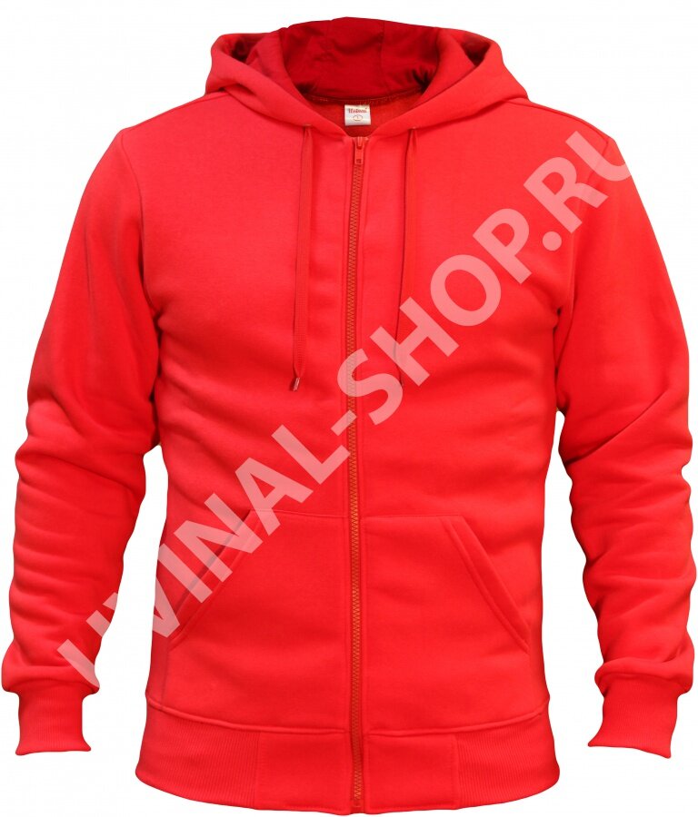 Толстовка с капюшоном "КЕНГУРУ" на молнии плотностью 340 г/кв.м Толстовка с капюшоном "КЕНГУРУ" на молнии плотностью 340 г/кв.м